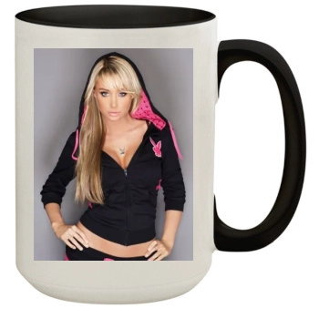 Sara Jean Underwood 15oz Colored Inner & Handle Mug