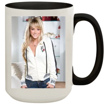 Sara Jean Underwood 15oz Colored Inner & Handle Mug