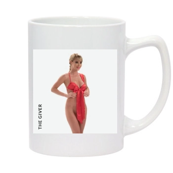 Sara Jean Underwood 14oz White Statesman Mug