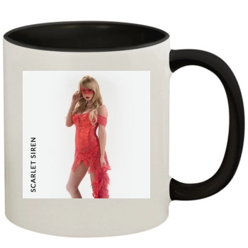 Sara Jean Underwood 11oz Colored Inner & Handle Mug