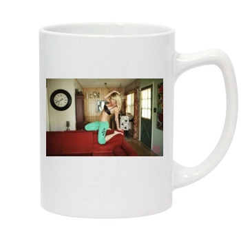 Sara Jean Underwood 14oz White Statesman Mug