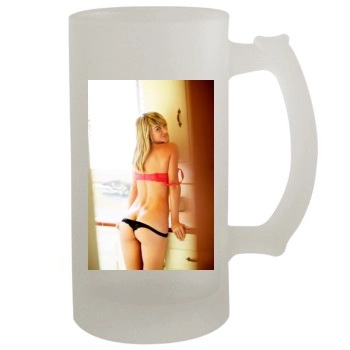 Sara Jean Underwood 16oz Frosted Beer Stein