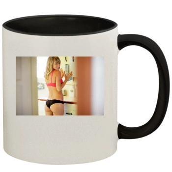 Sara Jean Underwood 11oz Colored Inner & Handle Mug