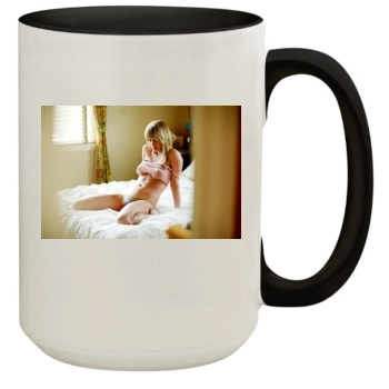 Sara Jean Underwood 15oz Colored Inner & Handle Mug