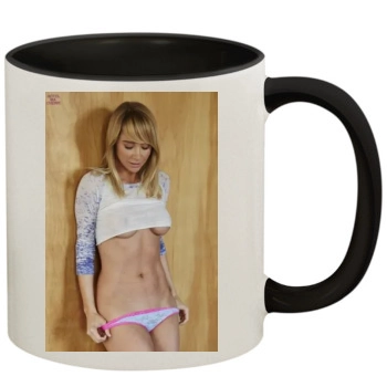 Sara Jean Underwood 11oz Colored Inner & Handle Mug