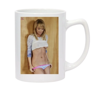 Sara Jean Underwood 14oz White Statesman Mug