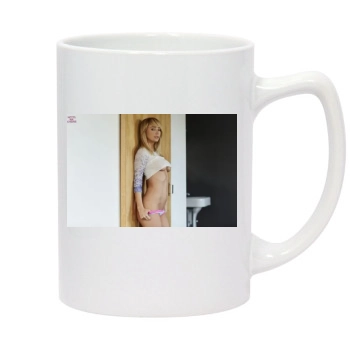 Sara Jean Underwood 14oz White Statesman Mug