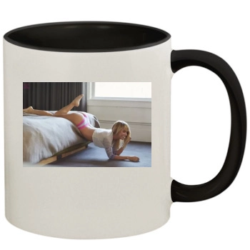 Sara Jean Underwood 11oz Colored Inner & Handle Mug