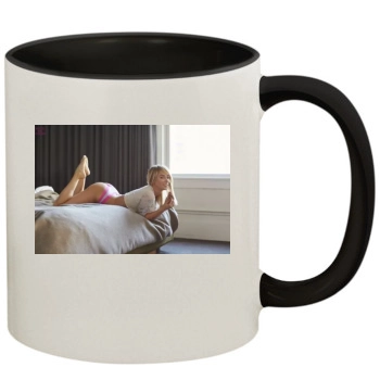 Sara Jean Underwood 11oz Colored Inner & Handle Mug