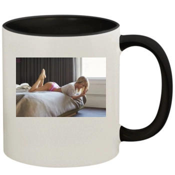 Sara Jean Underwood 11oz Colored Inner & Handle Mug