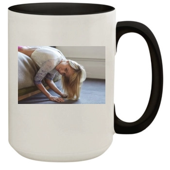 Sara Jean Underwood 15oz Colored Inner & Handle Mug