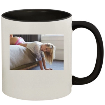 Sara Jean Underwood 11oz Colored Inner & Handle Mug