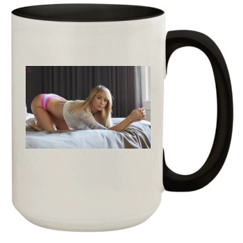 Sara Jean Underwood 15oz Colored Inner & Handle Mug