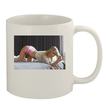 Sara Jean Underwood 11oz White Mug