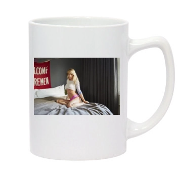 Sara Jean Underwood 14oz White Statesman Mug