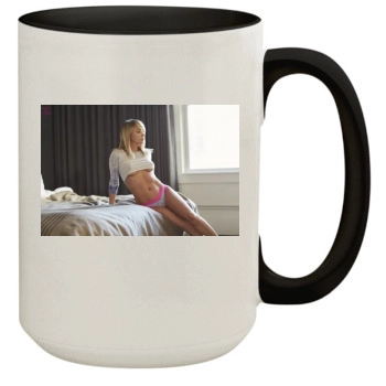 Sara Jean Underwood 15oz Colored Inner & Handle Mug