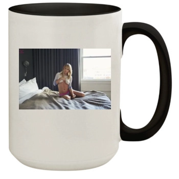 Sara Jean Underwood 15oz Colored Inner & Handle Mug