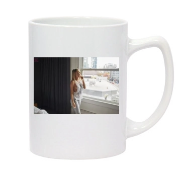 Sara Jean Underwood 14oz White Statesman Mug