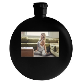 Sara Jean Underwood Round Flask