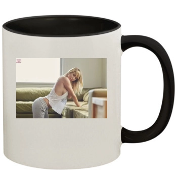 Sara Jean Underwood 11oz Colored Inner & Handle Mug