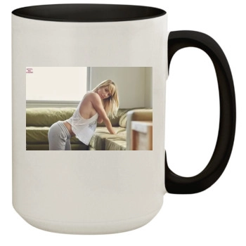 Sara Jean Underwood 15oz Colored Inner & Handle Mug