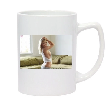 Sara Jean Underwood 14oz White Statesman Mug