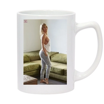 Sara Jean Underwood 14oz White Statesman Mug