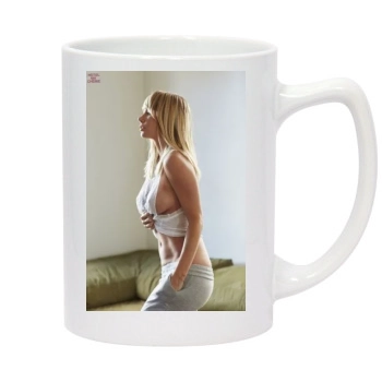 Sara Jean Underwood 14oz White Statesman Mug