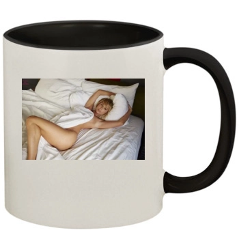 Sara Jean Underwood 11oz Colored Inner & Handle Mug