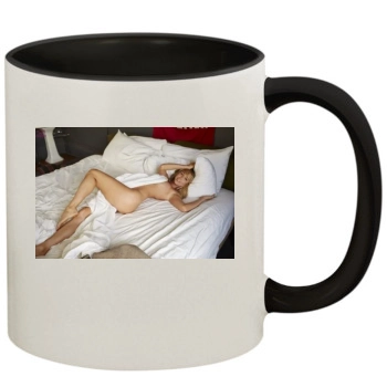 Sara Jean Underwood 11oz Colored Inner & Handle Mug