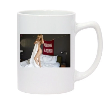 Sara Jean Underwood 14oz White Statesman Mug