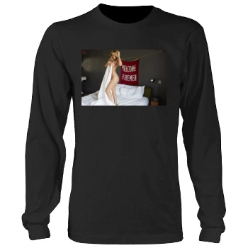 Sara Jean Underwood Men's Heavy Long Sleeve TShirt