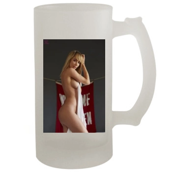 Sara Jean Underwood 16oz Frosted Beer Stein