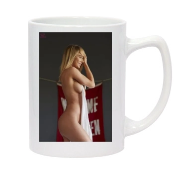 Sara Jean Underwood 14oz White Statesman Mug