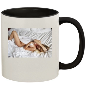 Sara Jean Underwood 11oz Colored Inner & Handle Mug