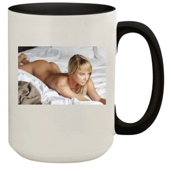 Sara Jean Underwood 15oz Colored Inner & Handle Mug