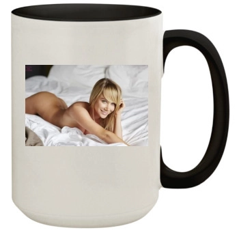 Sara Jean Underwood 15oz Colored Inner & Handle Mug