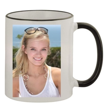 Sara Paxton 11oz Colored Rim & Handle Mug