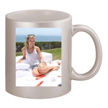 Sara Paxton 11oz Metallic Silver Mug