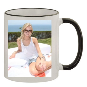 Sara Paxton 11oz Colored Rim & Handle Mug