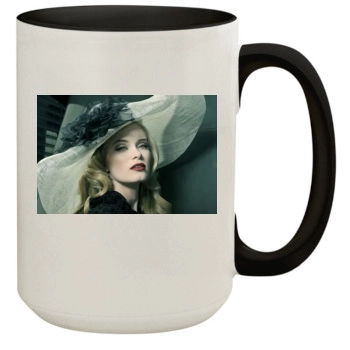 Sara Paxton 15oz Colored Inner & Handle Mug