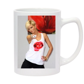 Sarah Harding 14oz White Statesman Mug