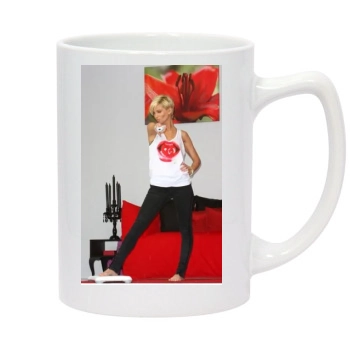 Sarah Harding 14oz White Statesman Mug