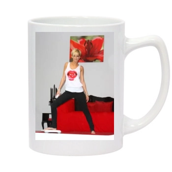 Sarah Harding 14oz White Statesman Mug