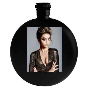 Sarah Hyland Round Flask