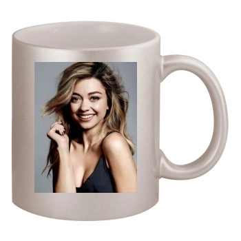 Sarah Hyland 11oz Metallic Silver Mug