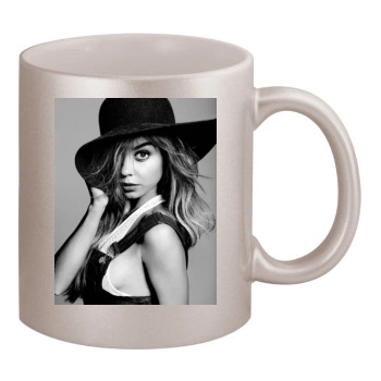 Sarah Hyland 11oz Metallic Silver Mug