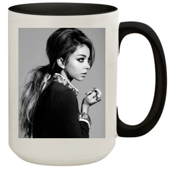 Sarah Hyland 15oz Colored Inner & Handle Mug