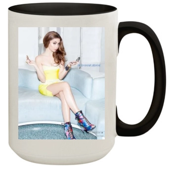 Sarah Hyland 15oz Colored Inner & Handle Mug