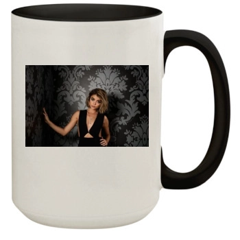 Sarah Hyland 15oz Colored Inner & Handle Mug